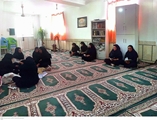 برگزاری مراسم زیارت عاشورا در بیمارستان امام موسی کاظم (ع) زرین دشت